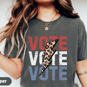 Comfort Colors® Vote Shirt Vote Election Shirt Politics Shirt Voting Shirt Voter Registration Voter Tshirt Vote T-shirt Women Shirt Vote Tee