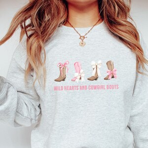 Western Sweatshirt Western Shirt Cowgirl Boots Western Graphic Tee Rodeo Boho Tshirt Country Concert Sweater Wild West Shirt Cowboy Shirt