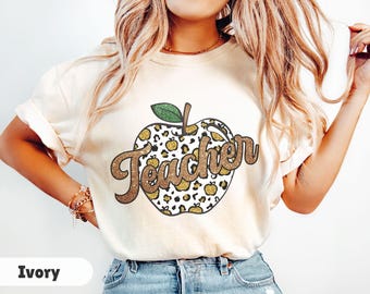 Comfort Colors® Teacher Shirt Teach Tshirt Back to School Shirt Teacher Appreciation Gift for Teacher Trendy Teacher T-Shirt Teacher Gift