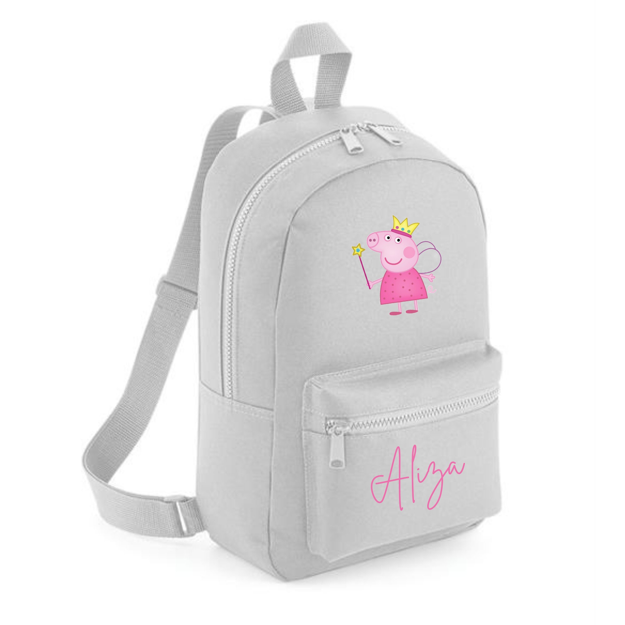 Personalized peppa pig backpack 2025