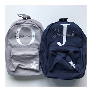 Sac à dos personnalisé pour enfants avec prénoms, cartable avec bretelles réglables, parfait pour les garçons, les filles, les enfants de la maternelle et du primaire