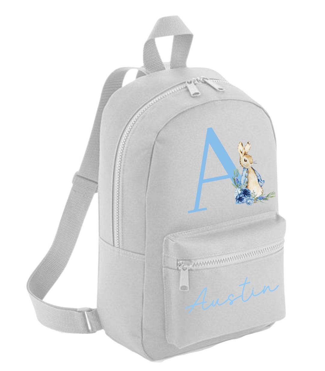 Personalized Peter Rabbit Backpack, Initial Nursery Rucksack - Etsy
