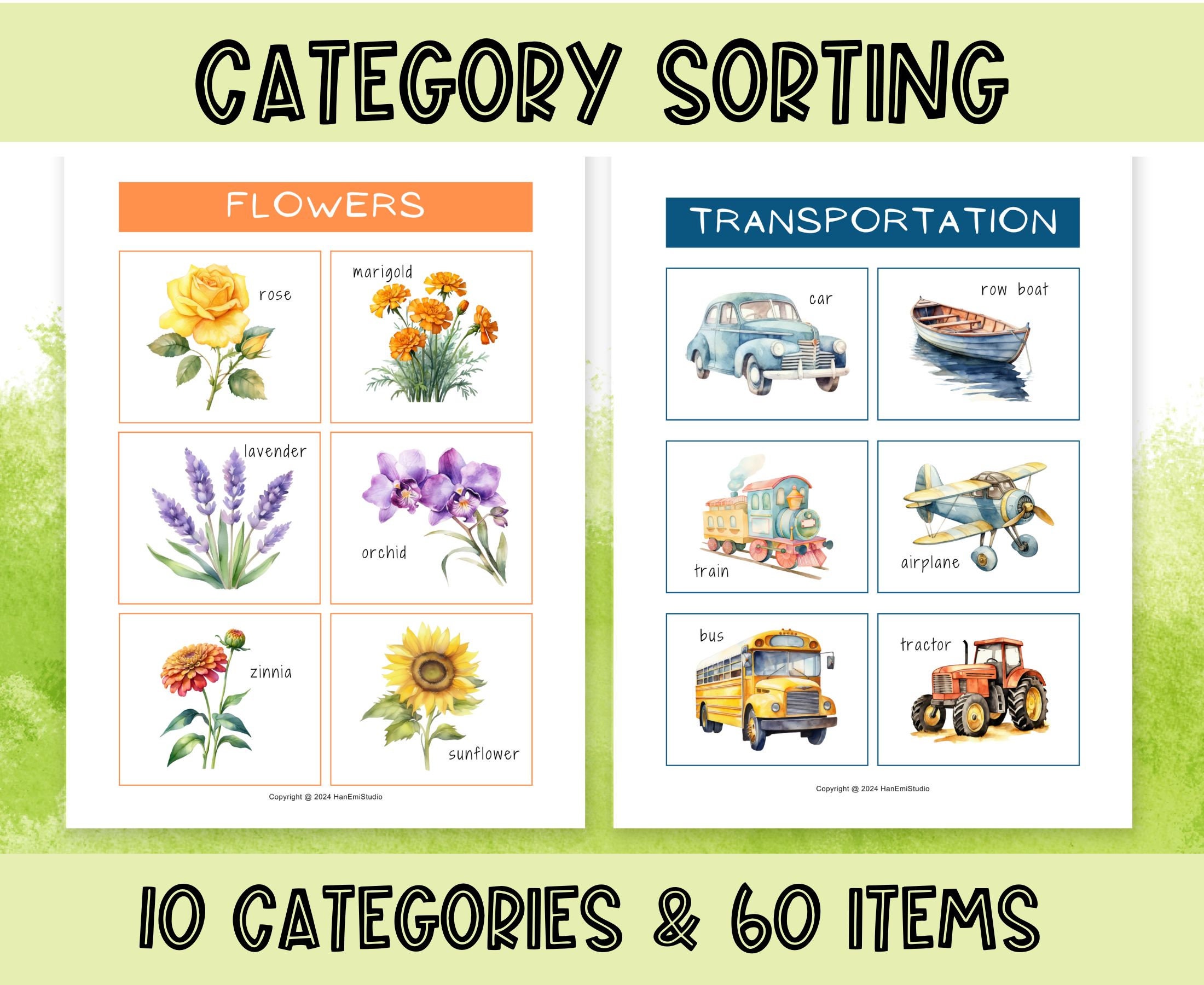 Categorization Task Worksheet 10 Category Sorting Activity; Category Sorting Worksheets for Kids ...