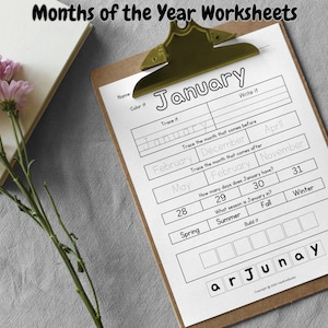 Handwriting Practice 4 Year Old Printable - Etsy