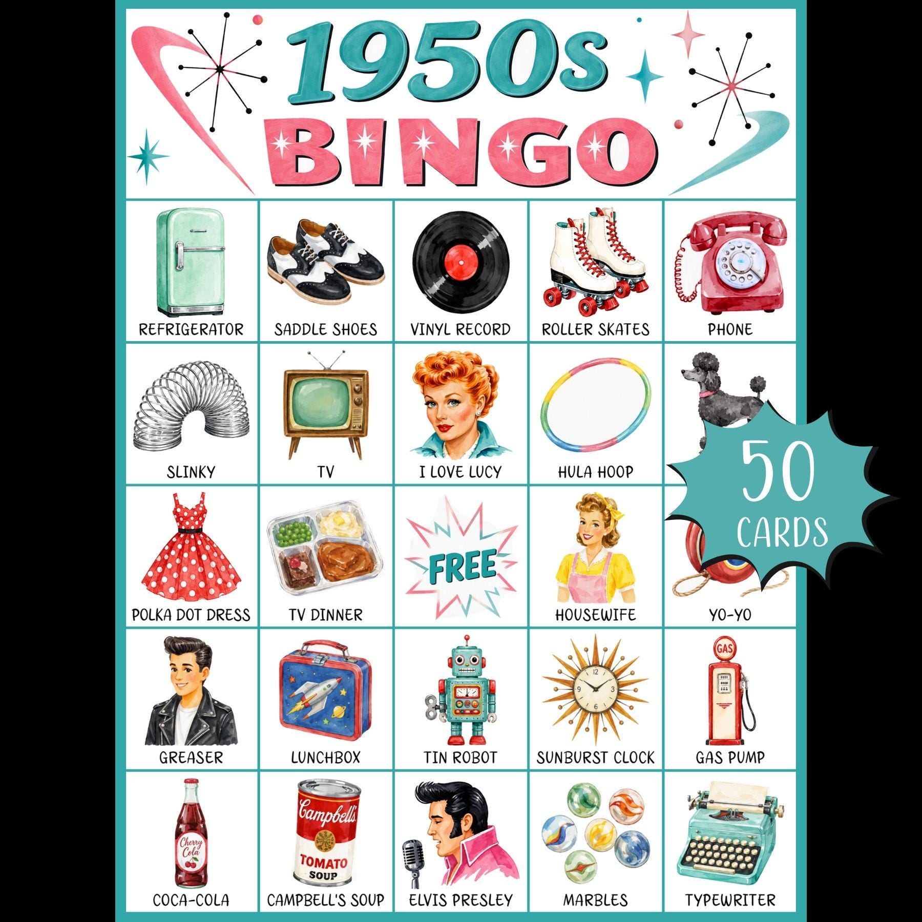 Antique bingo game - Etsy 日本