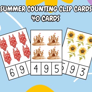 10 pagine di carte con numeri da 1 a 10 per bambini in età prescolare e dell'asilo; Scheda di conteggio; Scheda di lavoro per bambini in età prescolare; Matematica per bambini in età prescolare