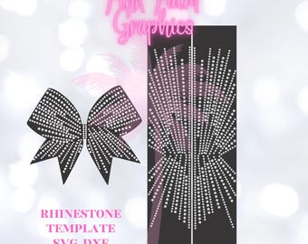 Sjabloon cheerstrik strass