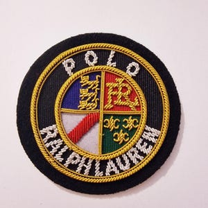 Handmade Embroidered Blazer Bullion patch for coat, jacket, T-Shirt pocket.