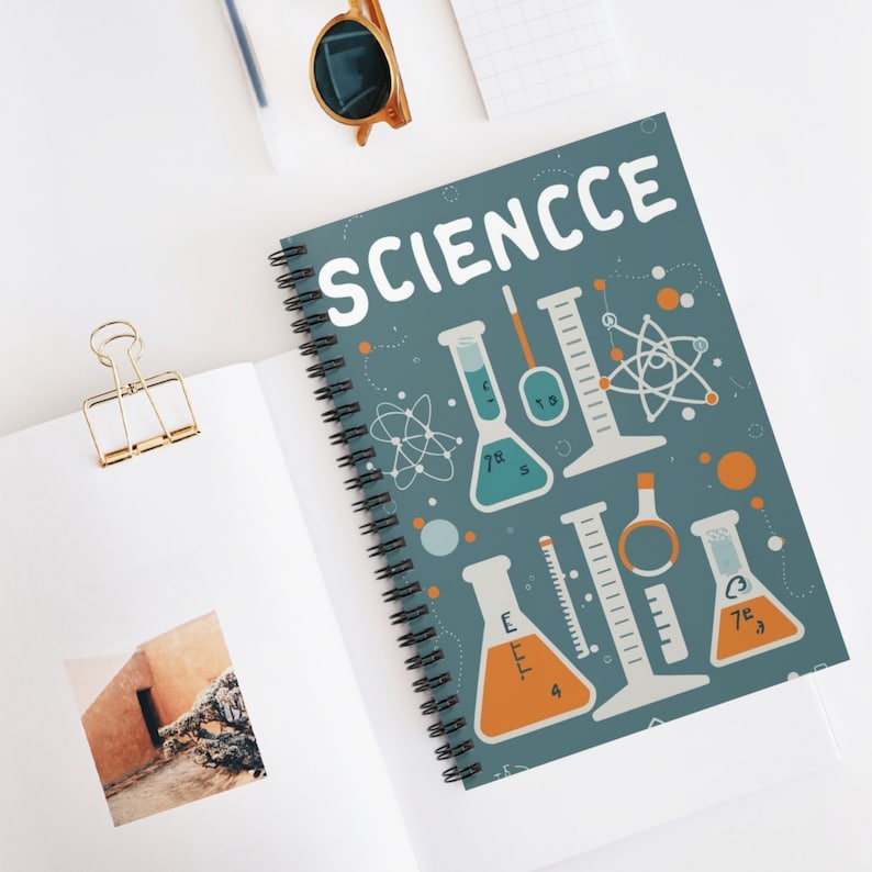 Science Note Book Etsy