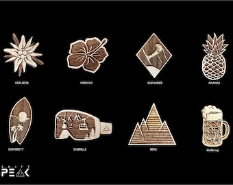 Pin for pinboard | Pin | Magnetic pins | Hat appliqué | Wooden cap | Refrigerator pin | Pinboard | Magnetic pin | Gift |