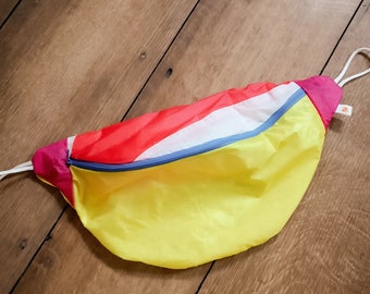 Bananenbeutel im Paragliding-Upcycling