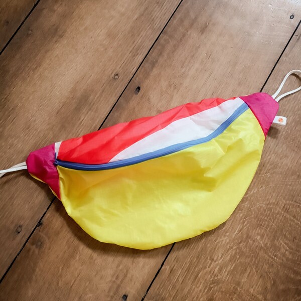 Sac Banane en upcycling parapente