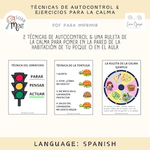 Técnicas de autocontrol infantil