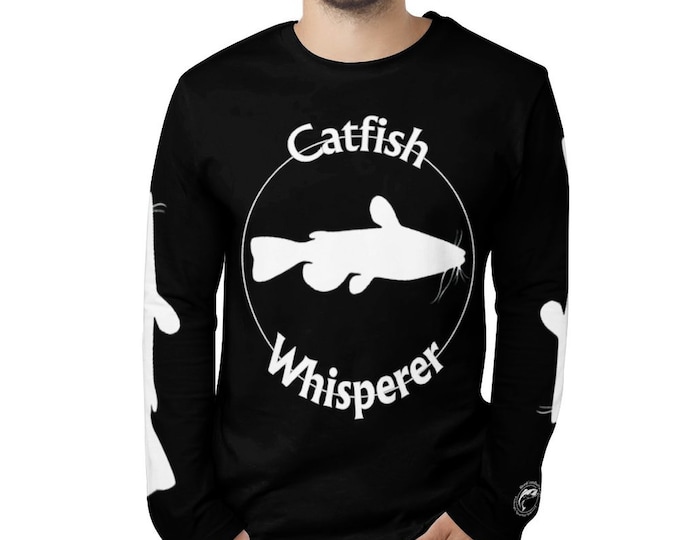 Catfish Whisperer, Catfish Shirt. Fishing Shirt. Fish Shirt. Fisherman Gifts. Catfish Tee. Fisherman Shirt, Catfish T-Shirt. Fishing Gifts