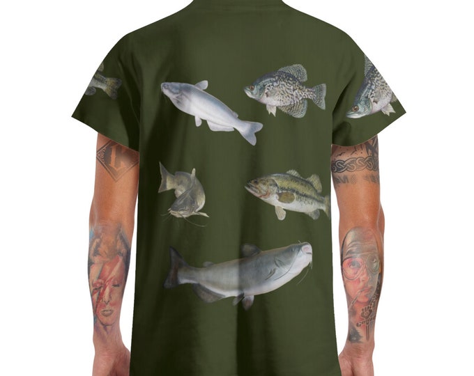 Mens Fishing T shirt, Fishing Shirt, Fishing Graphic Tee, Fisherman Gifts, Present For fisherman, Outdoors Fishing Shirt