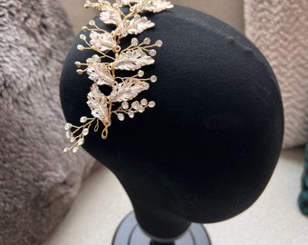 Pearl bridal hair comb, wedding hair piece, bridal hair accessories