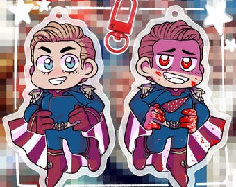 THE BOYS homelander keychain