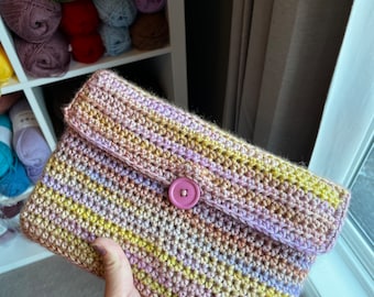 Crochet book sleeve pattern