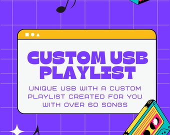 Custom USB Playlist- Any genre and style. personalised for you.