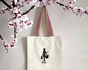 Totebag design shopping woman