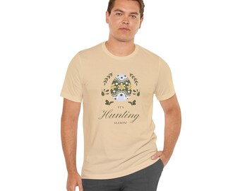 Herren / Unisex Oster-T-Shirt, Jagdsaison T-Shirt, Ostergeschenk für Ehemann, Oster-T-Shirt für Freund, Shirt für Jäger Ostern, Eiersuche