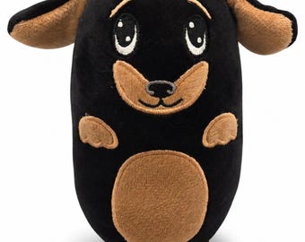 Sammy the Dachshund, Squishy plushie wiener dog, Furables character