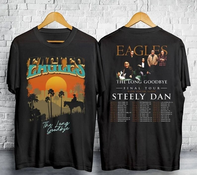 Eagles The Long Goodbye Final Tour 53rd Anniversary 19712024 Shirt