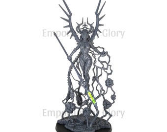 VOIDWING THE ANGEL Girl + Extra spear, printed model