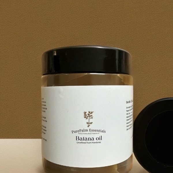 Pure Batana oil from Honduras 8 oz - 100% natural