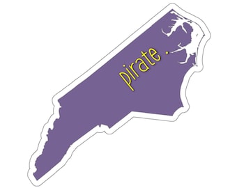 Pirata ECU / Universidad de Carolina del Este / Go Pirates / Greenville, Carolina del Norte / Carolina del Norte