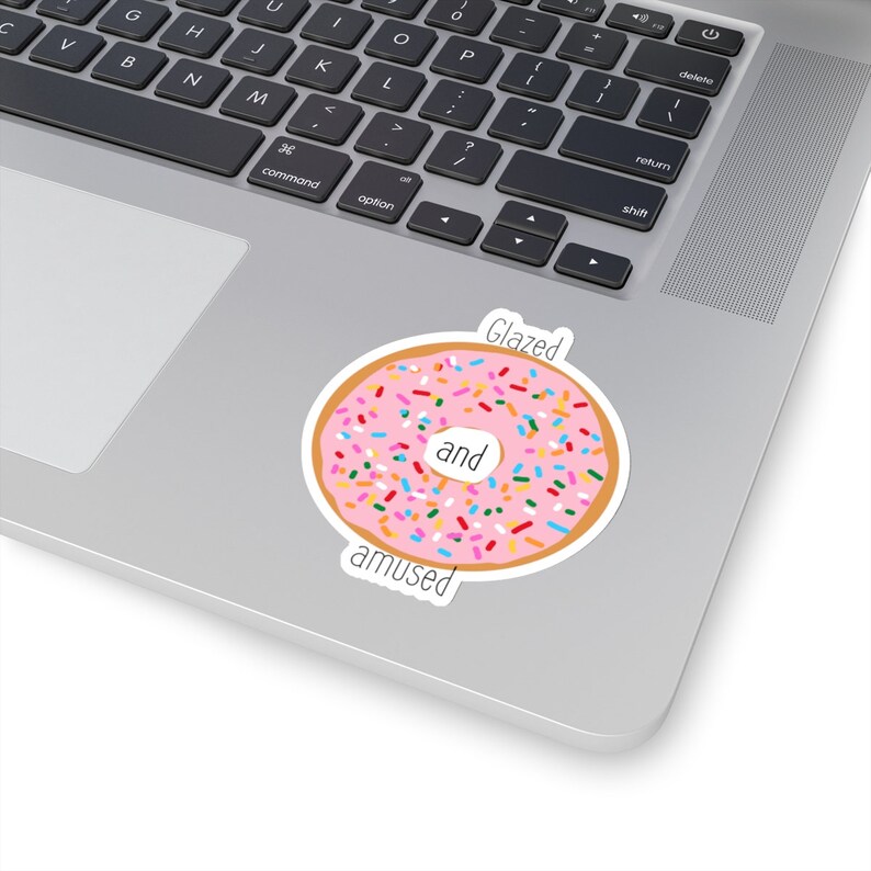 Glazed and Amused Sticker - Etsy
