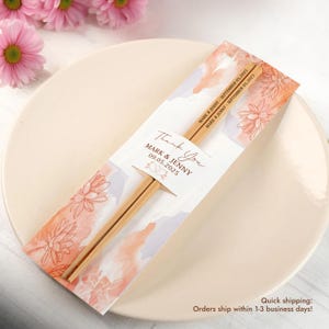 Wedding Favor Chopsticks Custom Chopsticks Party Favor Chopsticks Save the  Date Wedding Favor Engraved Chopsticks Wedding Favors for Guests