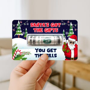 Funny Christmas Money Holder - Santa&#39;s Got The Gifts