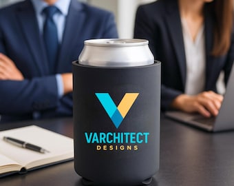Custom Can Cooler Company Events Corporate Party Work Business  Promotional Products Business Favors Advertise Giveaways Branding Trade Show