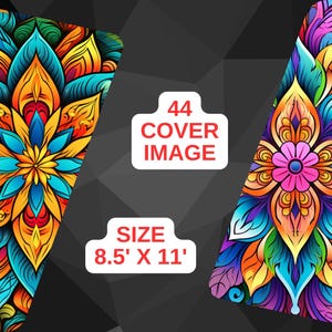 250 Mandala Coloring Pages: Stress Relief Art (PDF, PNG, JPG) - Etsy