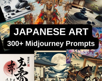 Plus de 300 invites japonaises à mi-parcours, invites à mi-parcours, invite à mi-parcours, art IA, apprendre à mi-parcours, art numérique, impression générée par l'IA