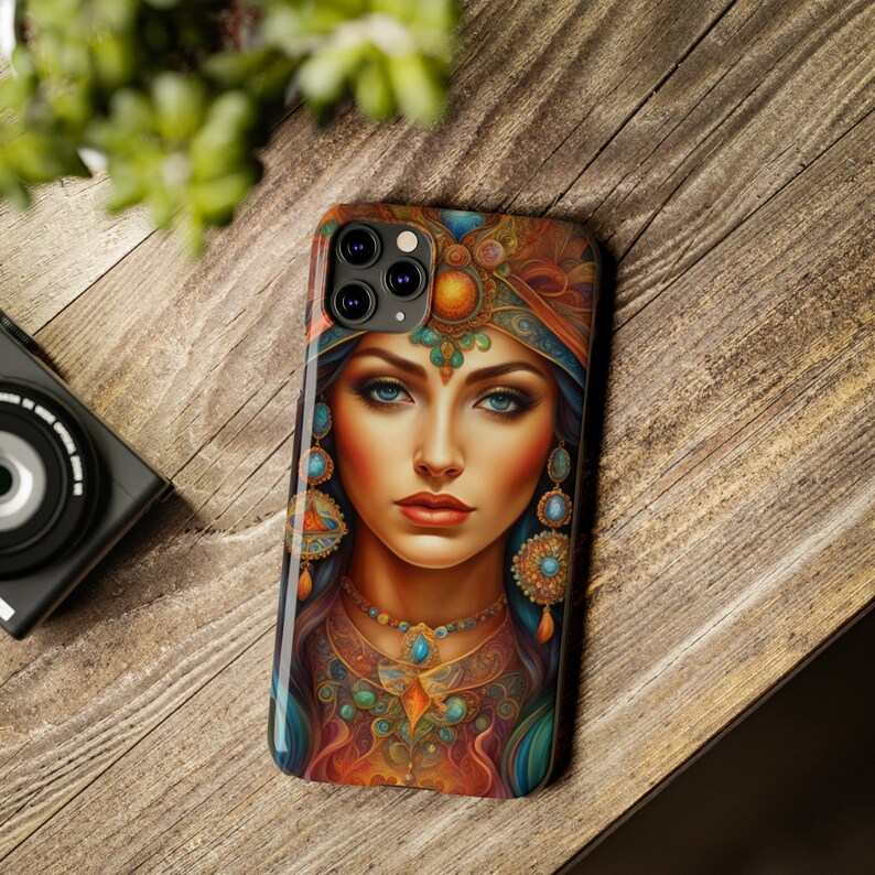 Fortune Teller Gypsy Anime Girl Custom Slim Cell Phone Cases iPhone