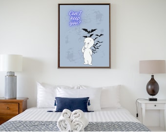 Póster de pared con cita de la película "Casper El Fantasma Amistoso"