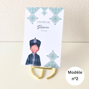 Carte chocolat bienvenue personnalisée, carte de bienvenue tahara, évènement henna day, cadeau invité, carte de remerciement, tahara party