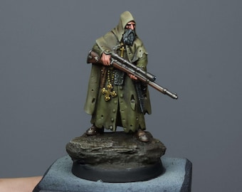 Trench Crusade : New Antioch Sniper Priest well painted