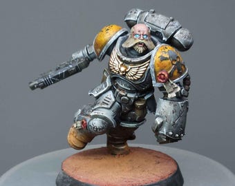 Warhammer40k Primaris Space Wolves With Power Fist Well Painted - Etsy