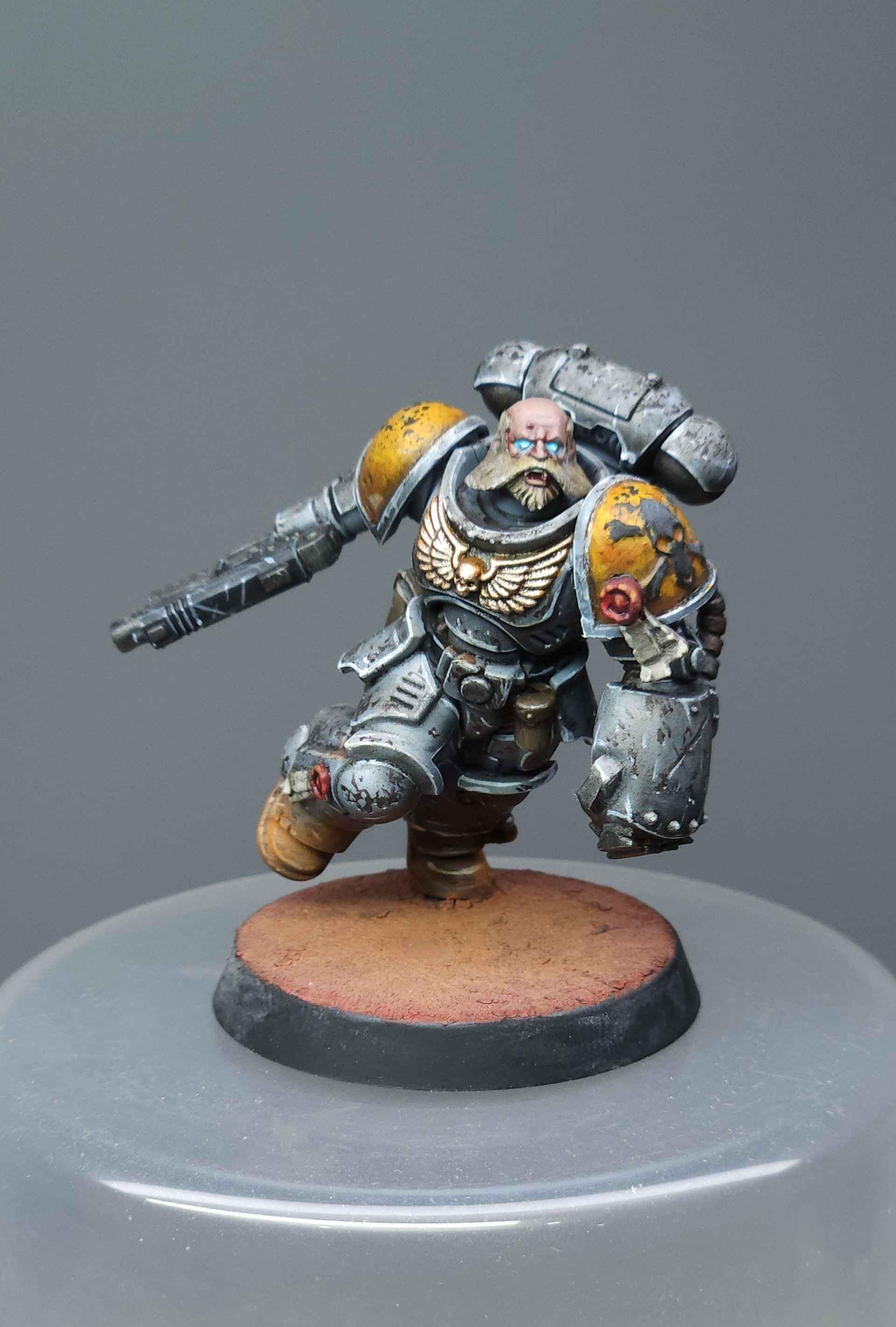 その他 Warhammer 40,000 Space Wolves Primaris Warhammer40k Primaris Space Wolves With Power Fist Well Painted - Etsy