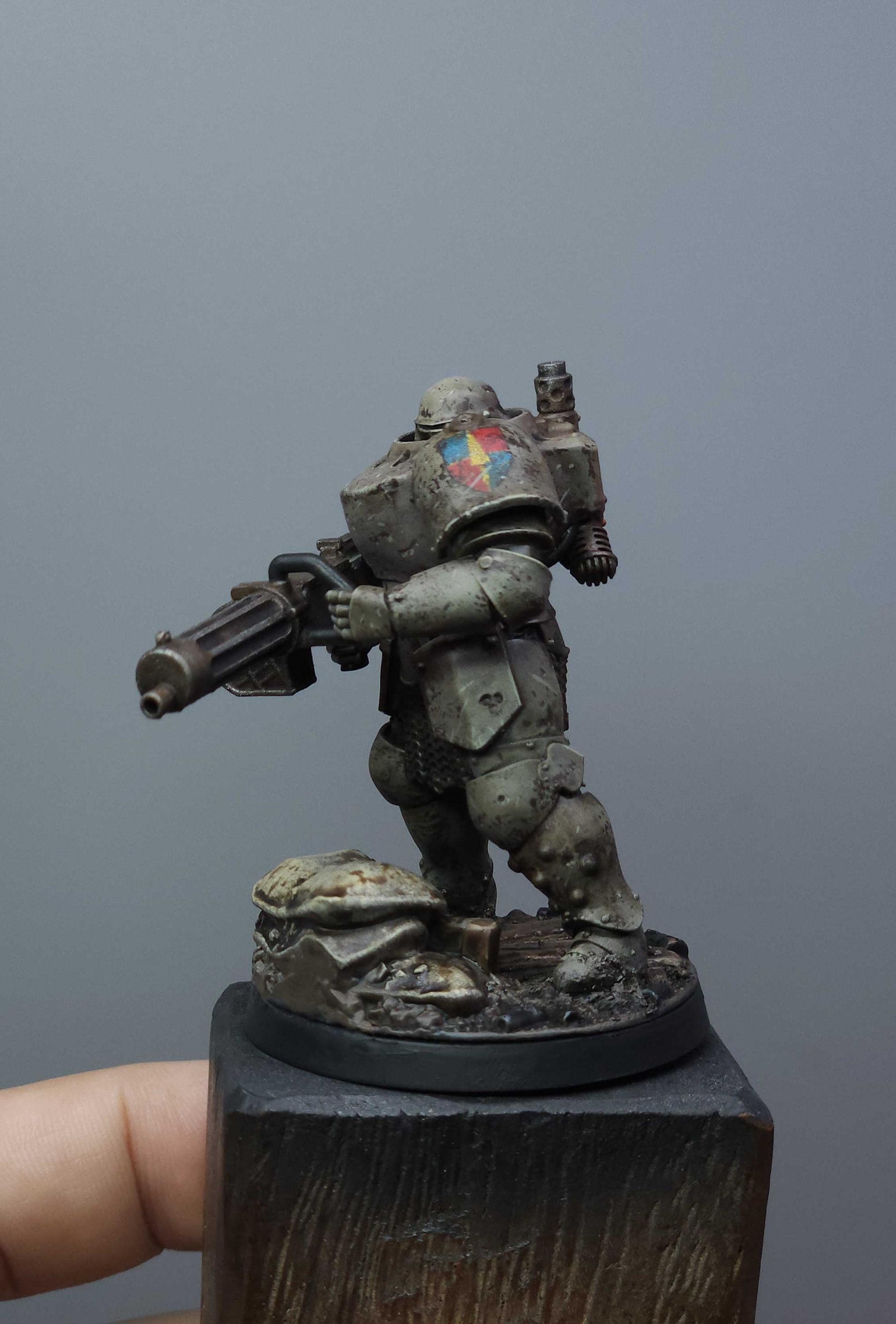 Trench Crusade : New Antioch Heavy Mechanised Infantry(mg) Well