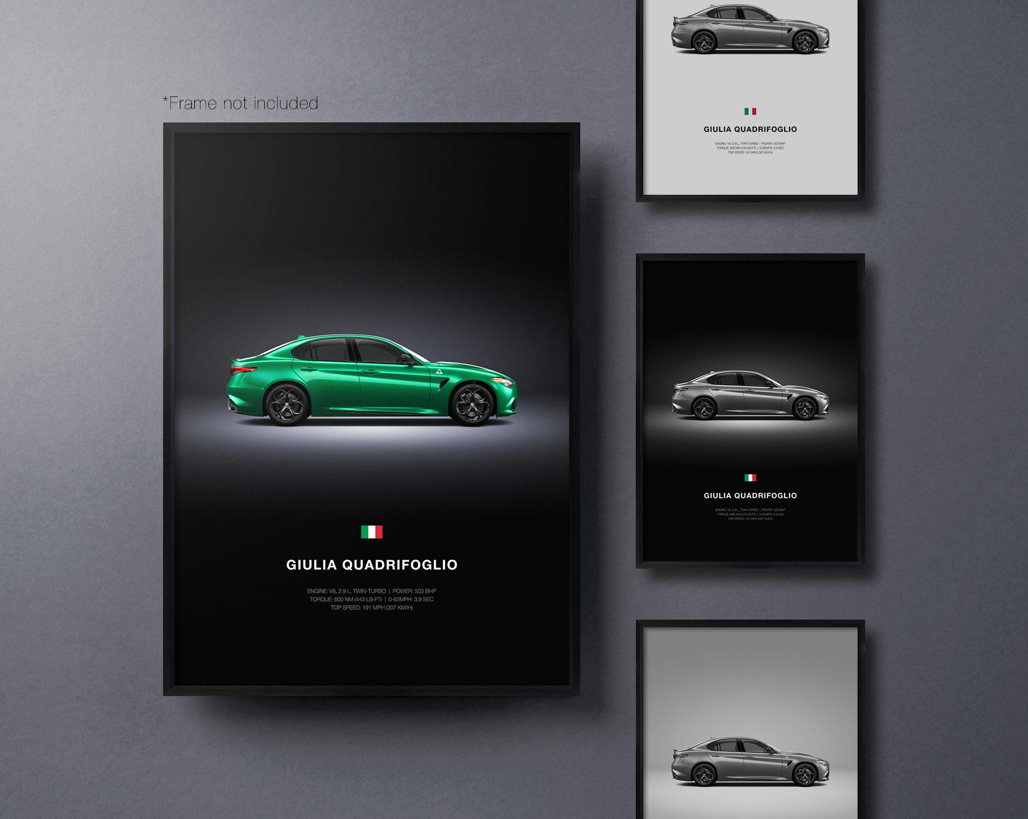 Alfa romeo giulia quadrifoglio - Etsy 日本