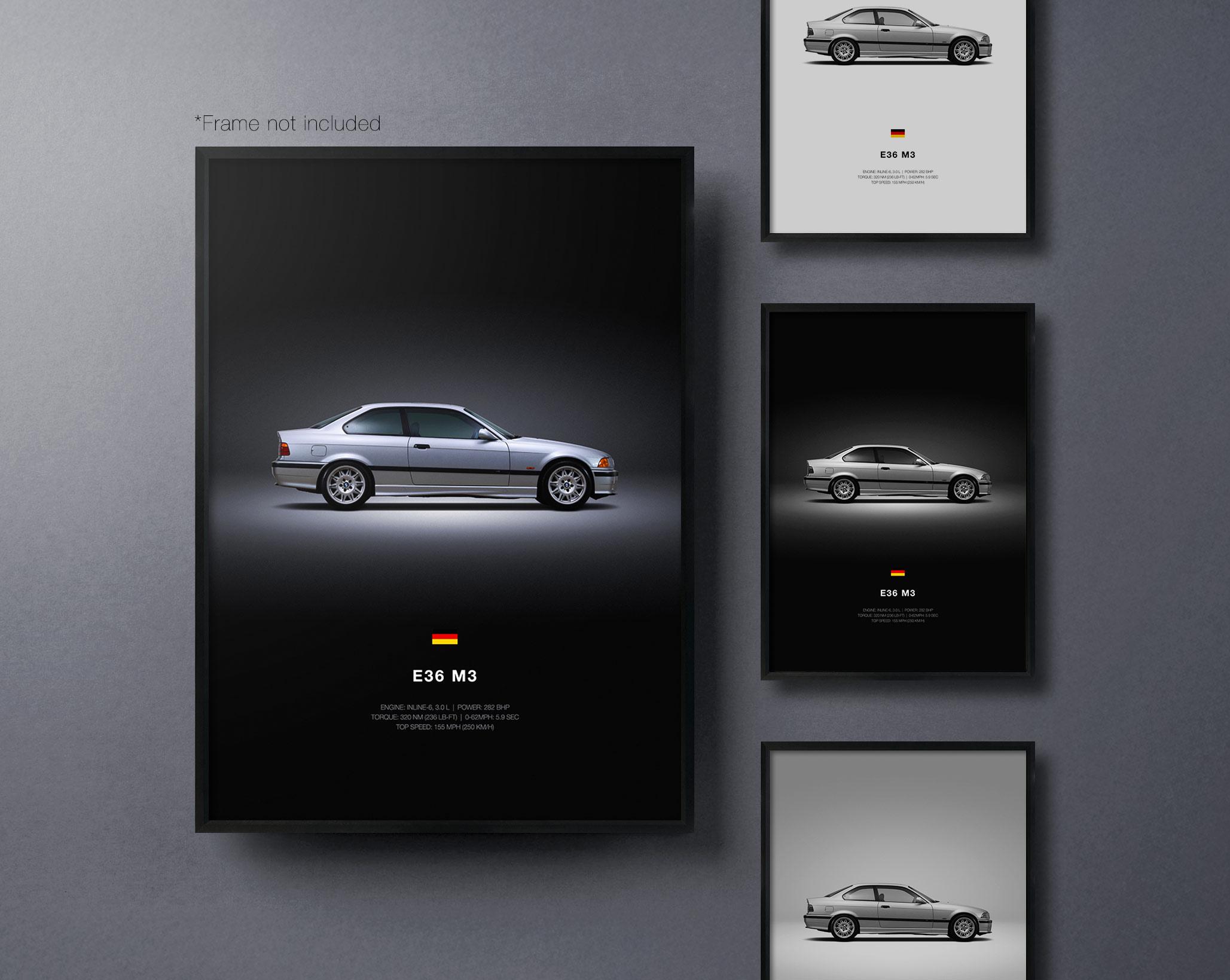 Bmw E36 Print UK
