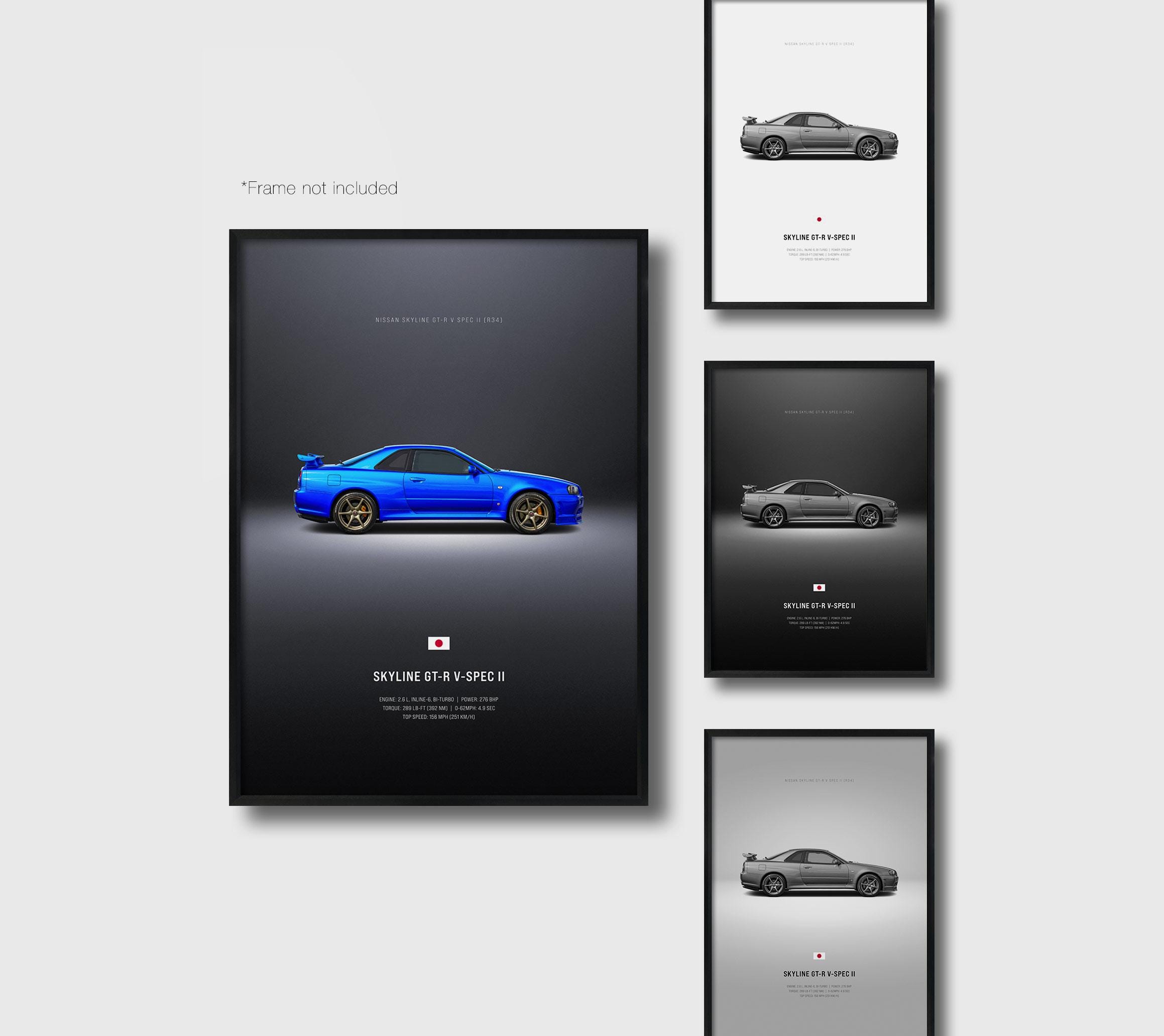 R34 poster - Etsy 日本