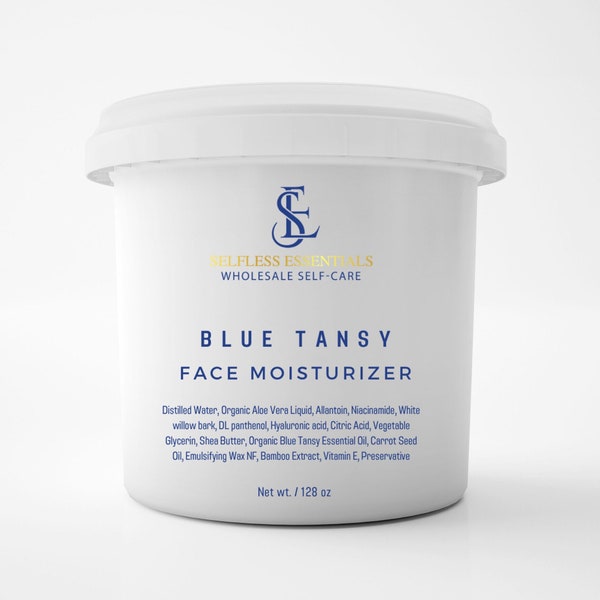 Blue Tansy Face Moisturizer Wholesale | Bulk Face Cream | Aloe Vera Based Skincare