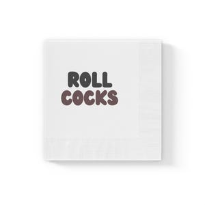 Roll Cocks! Game Day napkins Carolina and Alabama