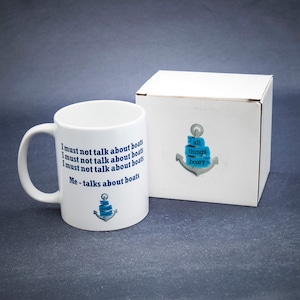 Sailor/sea/boat lover unique gift mug.