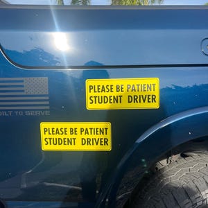 Student Driver Magent (2 pk)